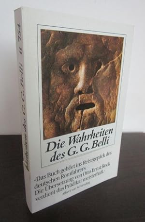 Imagen del vendedor de Die Wahrheiten des G. G. Belli. Rmer, Huren und Prlaten. Eine Auswahl seiner frechen und frommen Verse. Vorgestellt und aus dem Italienischen bertragen von Otto Ernst Rock. a la venta por Antiquariat Maralt