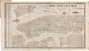 MILLER'S NEW YORK AS IT IS; OR STRANGER'S GUIDE-BOOK TO THE CITIES OF NEW YORK, BROOKLYN AND ADJA...