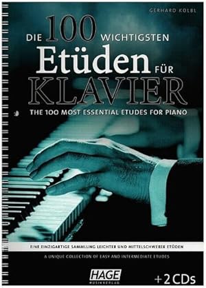 Seller image for Die 100 wichtigsten Etden fr Klavier, m. 2 Audio-CDs : Eine einzigartige Sammlung leichter und mittelschwerer Etden for sale by AHA-BUCH GmbH