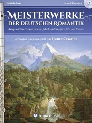 Imagen del vendedor de Meisterwerke der Romantik (+CD)fr Flte und Klavier a la venta por AHA-BUCH GmbH