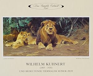 Bild des Verkufers fr Wilhelm Kuhnert (1865-1926) und bedeutende Tiermaler seiner Zeit; Katalog Verkaufsausstellung 'Das Gemlde Cabinett Unger' Mnchen 1992; zum Verkauf von Kunsthandel & Antiquariat Magister Ru