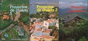 PROYECTOS DE CHALETS, 1, 2 Y 3. 3 TOMOS. CEAC.