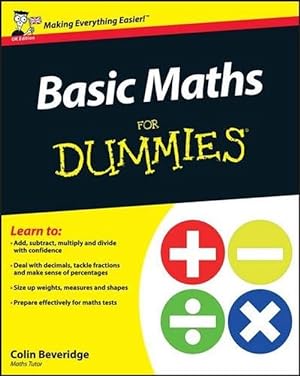 Seller image for Basic Maths For Dummies (Paperback) for sale by Grand Eagle Retail