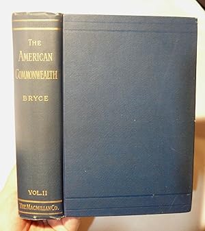 Seller image for The American Commonwealth Violume II for sale by Prestonshire Books, IOBA