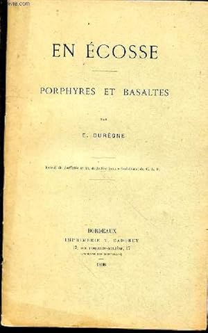 Seller image for En Ecosse. Porphyres et basaltes for sale by Le-Livre