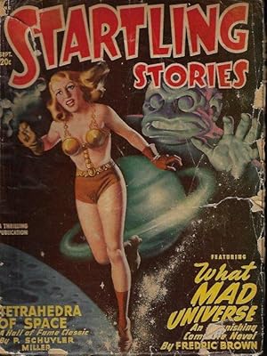 Seller image for STARTLING Stories: September, Sept. 1948 ("What Mad Universe") for sale by Books from the Crypt