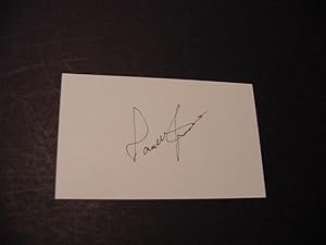 Image du vendeur pour SIGNED CARD mis en vente par Daniel Montemarano