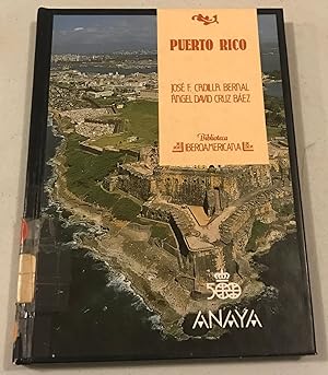 Imagen del vendedor de Puerto Rico : Biblioteca Iberoamericana No. 74 a la venta por Once Upon A Time