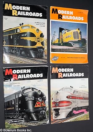 Modern Railroads, Picturing Railroad Progress For Key Railroad Men. Motive Power . Cars . Shops ....