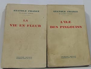 Seller image for La vie en fleur - l'ile des pingouins (lot de deux livres) for sale by crealivres