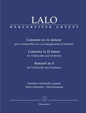 Bild des Verkufers fr Violoncellokonzert d-Moll, Klavierauszug : Konzert Violoncello Cello zum Verkauf von AHA-BUCH GmbH