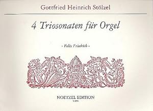 Bild des Verkufers fr 4 Triosonatenfr Orgel zum Verkauf von AHA-BUCH GmbH