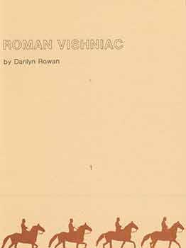 Imagen del vendedor de The History of Photography Monograph Series: No. 19, December 1985: Roman Vishniac. Limited edition. a la venta por Wittenborn Art Books