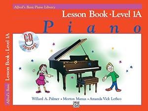 Image du vendeur pour Alfred's Basic Piano Library Lesson Book, Bk 1a: Book & CD (Paperback or Softback) mis en vente par BargainBookStores