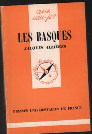 Imagen del vendedor de Les basques / que sais je a la venta por librairie philippe arnaiz