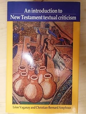 Immagine del venditore per An Introduction to New Testament Textual Criticism venduto da Archives Books inc.