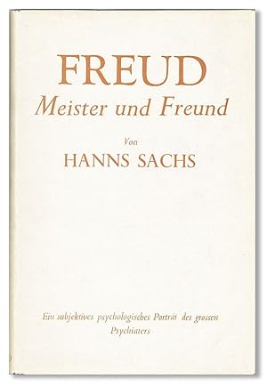 Imagen del vendedor de Freud: Meister und Freund a la venta por Lorne Bair Rare Books, ABAA