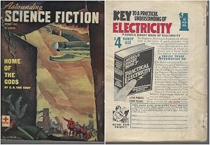 Immagine del venditore per Astounding Science Fiction 1947 Vol. 39 # 02 April: Home of the Gods / An Enemy of Knowledge / Time and Time Again / Psych's War / Project / Answer venduto da John McCormick
