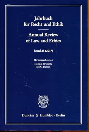 Seller image for Themenschwerpunkt: Recht und Ethik der Migration = Law and Ethics of Migration. Jahrbuch fr Recht und Ethik Band 25. for sale by Fundus-Online GbR Borkert Schwarz Zerfa