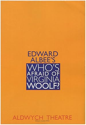 Image du vendeur pour Edward Albee's Who's Afraid of Virginia Woolf? mis en vente par Diatrope Books