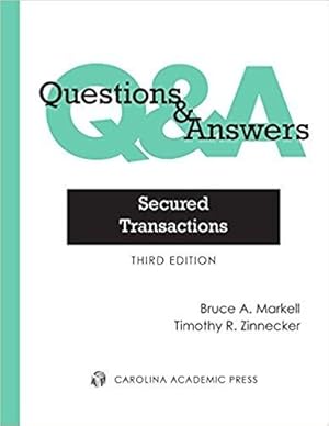 Image du vendeur pour Questions & Answers: Secured Transactions mis en vente par BarristerBooks