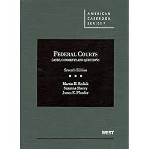 Seller image for Federal Courts: Cases, Comments and Questions (American Casebook Series) for sale by BarristerBooks