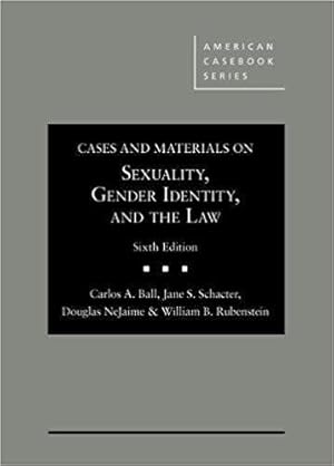 Seller image for Cases and Materials on Sexual Orientation and the Law (American Casebook Series) for sale by BarristerBooks