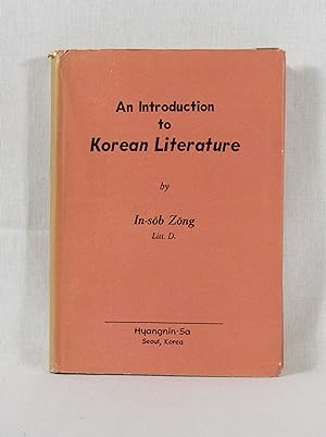 Seller image for An Introduction to Korean Literature. for sale by Versandantiquariat Waffel-Schrder