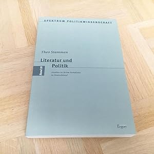 Literatur und Politik. Studien zu ihrem Verhältnis in Deutschland.