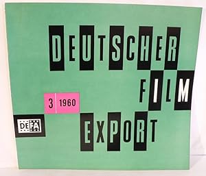 Deutscher Film Export [Innentitel: Der Deutsche Filmexport / Herausgeber:] VEB DEFA-Außenhandel, ...