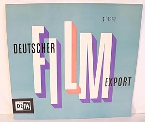 Deutscher Film Export [Innentitel: Der Deutsche Filmexport / Herausgeber:] VEB DEFA-Außenhandel, ...