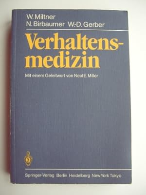 Image du vendeur pour Verhaltensmedizin. mis en vente par Antiquariat Puderbach