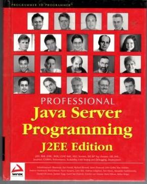 Professional Java Server Programming J2EE Edition.