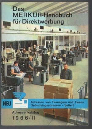 Das Merkur-Handbuch für Direktwerbung. Adressenkatalog 1966/II.