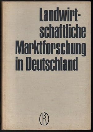 Landwirtschaftliche Marktforschung in Deutschland. Arthur Hanau zum 65. Geburtstag mit einer Würd...