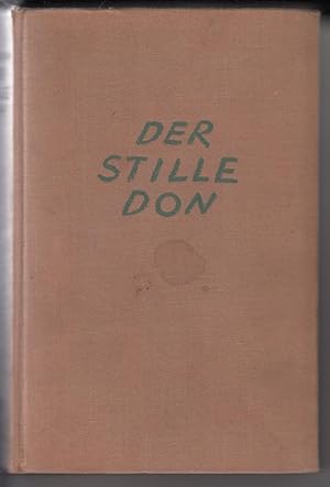 Der stille Don. Roman. Erstes Buch.