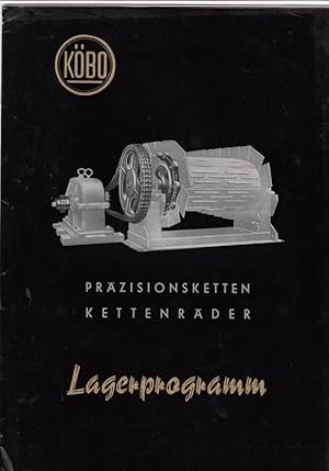 Präzisionsketten, Kettelnräder. Lagerprogramm. Sonderdruck PN 11/57.
