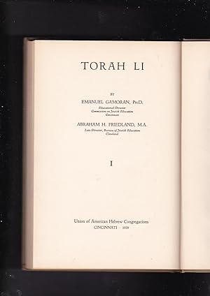 Image du vendeur pour TORAH LI mis en vente par Meir Turner