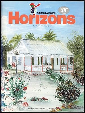 Horizons. July/August 1993. The Official Inflight Magazine of Cayman Airways.
