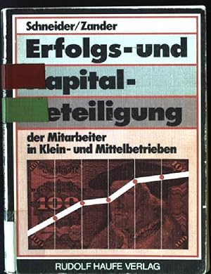 Imagen del vendedor de Erfolgs- und Kapitalbeteiligung der Mitarbeiter in Klein- und Mittelbetrieben. a la venta por books4less (Versandantiquariat Petra Gros GmbH & Co. KG)