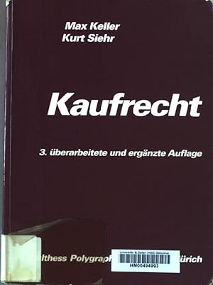 Image du vendeur pour Kaufrecht : Kaufrecht des OR und Wiener UN-Kaufrecht. mis en vente par books4less (Versandantiquariat Petra Gros GmbH & Co. KG)
