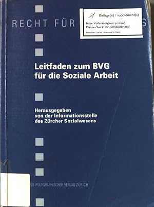 Image du vendeur pour Leitfaden zum BVG fr die soziale Arbeit. Recht fr die Praxis. mis en vente par books4less (Versandantiquariat Petra Gros GmbH & Co. KG)