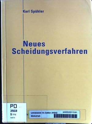 Seller image for Neues Scheidungsverfahren; for sale by books4less (Versandantiquariat Petra Gros GmbH & Co. KG)