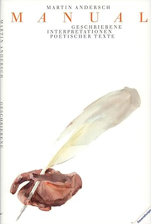 Bild des Verkufers fr Manual. Geschriebene Interpretationen poetischer Texte. zum Verkauf von Antiquariat Reinhold Pabel