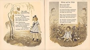 Sonne und Wind. Gedichte für. Kinder von Emil Weber. Mit bunten Bildern von H. Koberstein.