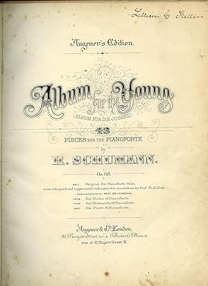 Seller image for Album for the Young [Album fr die Jugend] 43 Pieces for the Pianoforte [43 Klavierstcke] Opus 68. (Augner's Edition Number 8417) for sale by Little Stour Books PBFA Member