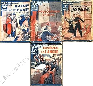 Bild des Verkufers fr Collection MON ROMAN NOUVEAU Complet, Illustr - 4 titres. zum Verkauf von Jean-Paul TIVILLIER