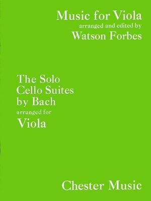 Immagine del venditore per The Solo Cello Suites Arranged for Viola venduto da AHA-BUCH GmbH