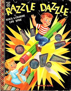 Razzle Dazzle Pencil & Coloring Fun Book