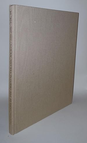 TRANSACTIONS OF THE ORIENTAL CERAMIC SOCIETY Volume 64 1999-2000